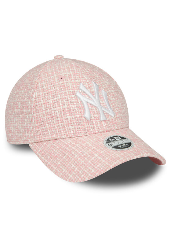 New Era New Era Czapka z daszkiem Wmns Summer Tweed Nyy 60434980 Różowy