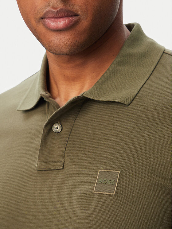 BOSS BOSS Polo Passerby 50507704 Khaki Slim Fit