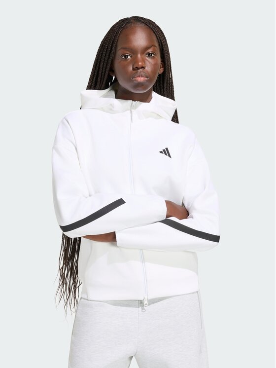 adidas adidas Bluza 164580 Biały Regular Fit