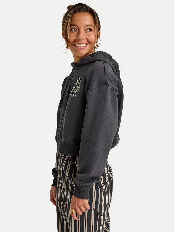 Billabong Billabong Світшот Lost Mind EBJSF00183 Сірий Cropped Fit