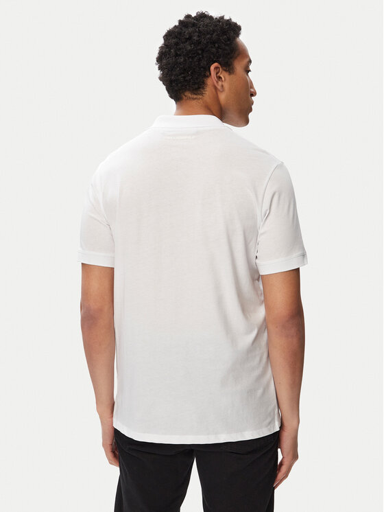 KARL LAGERFELD KARL LAGERFELD Polo 745025 563224 Bianco Regular Fit