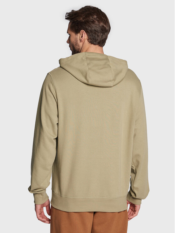 New Balance New Balance Majica dugih rukava Essentials Stacked Logo MT03558 Zelena Relaxed Fit