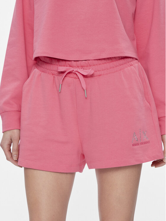 Armani Exchange Armani Exchange Sportovní kraťasy 3DYS89 YJFHZ 14BH Růžová Regular Fit