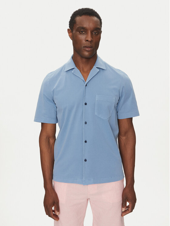 BOSS BOSS Marškiniai 50537949 Mėlyna Regular Fit