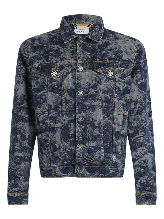 PHILIPP PLEIN PHILIPP PLEIN Kurtka jeansowa 30569 Regular Fit