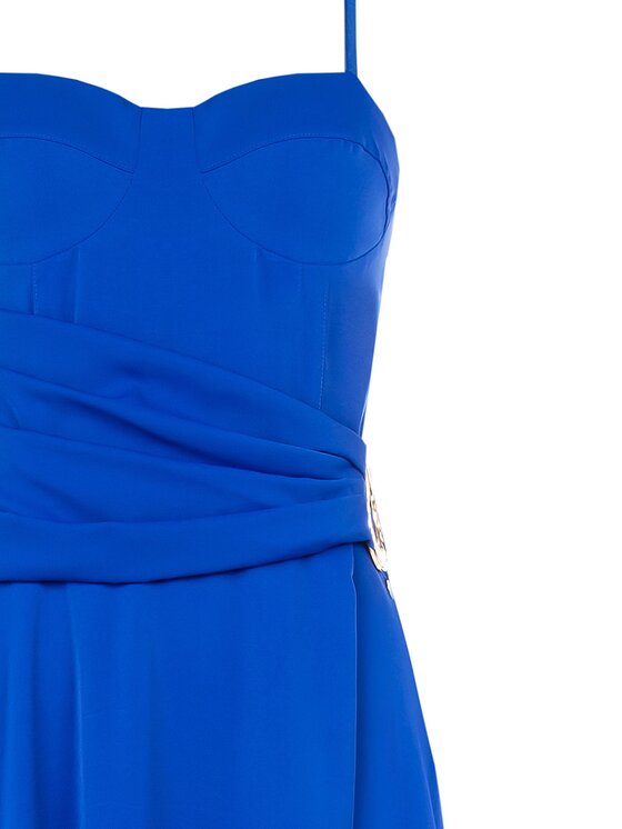 Rinascimento Rinascimento Abito da sera Abito lungo Blu Regular Fit