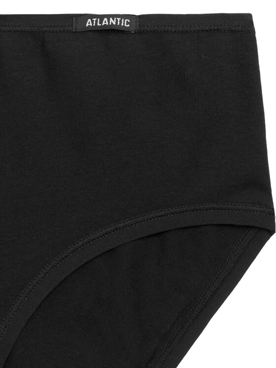 Atlantic Atlantic Figi klasyczne flat elatic classic Czarny