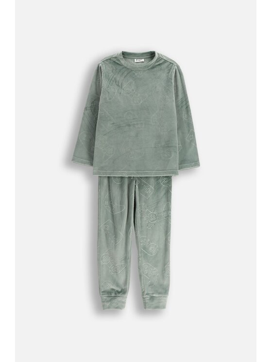 Coccodrillo Coccodrillo Pyžamo ZC5448118PJS-011 Zelená Regular Fit