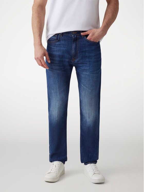 Guess Guess Jeansy 174893 Modrá Regular Fit