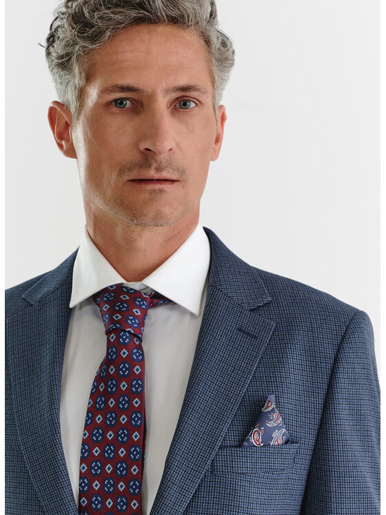 Pako Lorente Pako Lorente Garnitur P23WF-4G-004 Granatowy Slim Fit