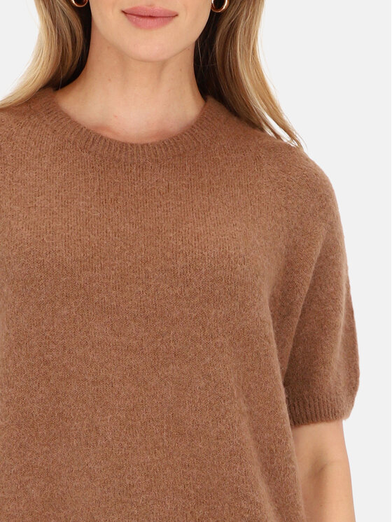 L’AF L’AF Sweter Lula Brązowy Reglan Fit