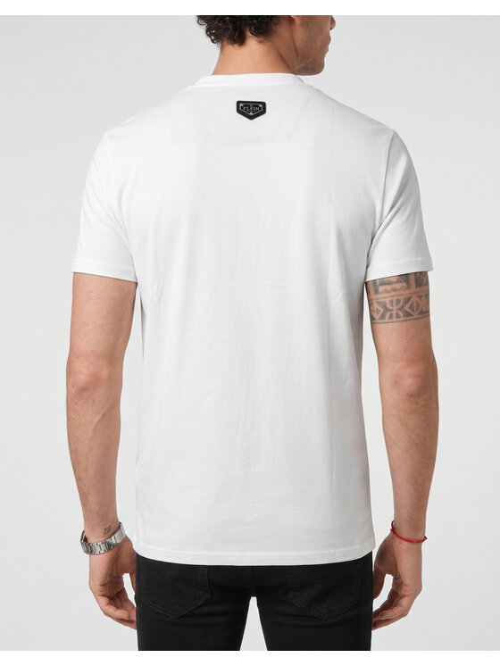 PHILIPP PLEIN PHILIPP PLEIN T-Shirt 31614 Biały Regular Fit