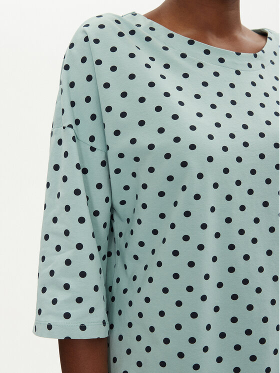 Fransa Fransa Majica 20613439 Plava Relaxed Fit