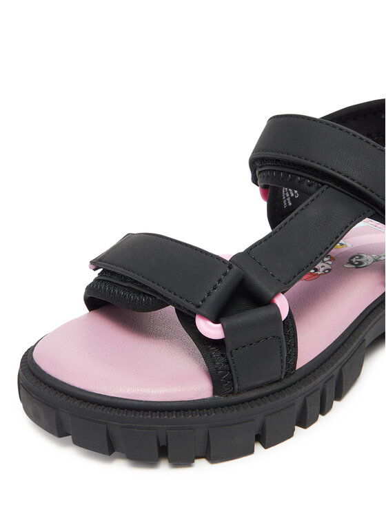 Powerpuff Girls Powerpuff Girls Sandali CS-SS25-339WBPPG Črna
