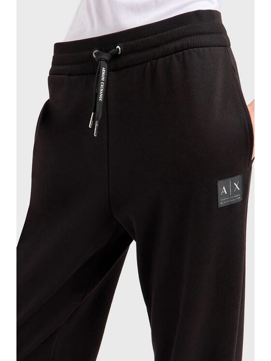 Armani Exchange Armani Exchange Spodnie dresowe XW000017 AF101721 UC001 Czarny Regular Fit