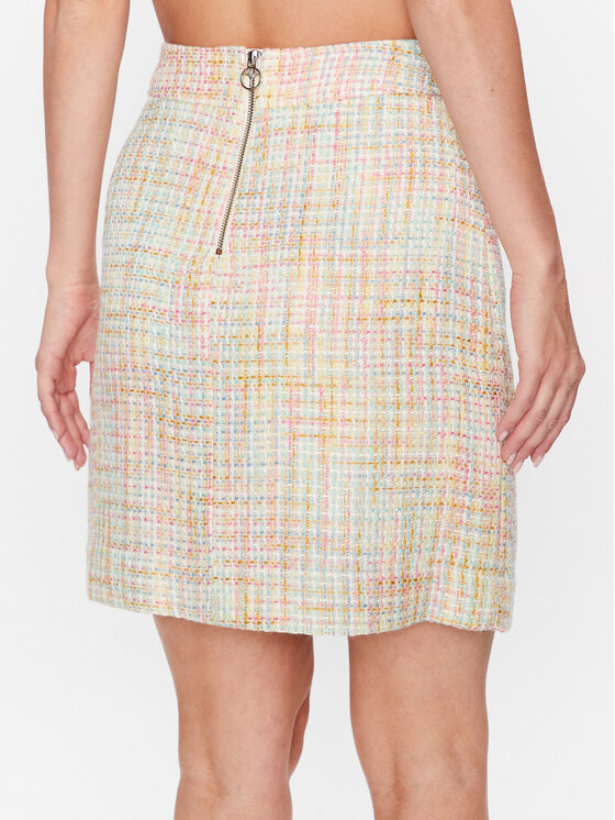 JOOP! JOOP! Suknja olovka 30035995 Écru Slim Fit