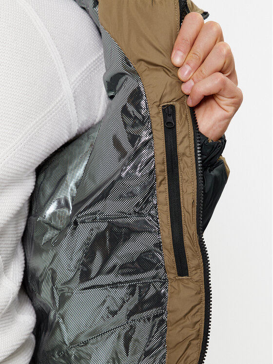 Columbia Columbia Žieminė striukė Pike Lake™ II Hooded Jacket Ruda Regular Fit