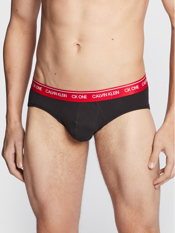 Calvin Klein Underwear Calvin Klein Underwear Set 7 kusů slipů 000NB2859A Černá