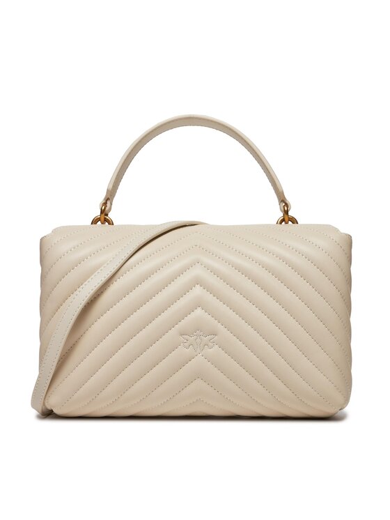 PINKO PINKO Borsetta Love Lady Puff Classic Cl . PE 24 PLTT 100043 A0GK Crema