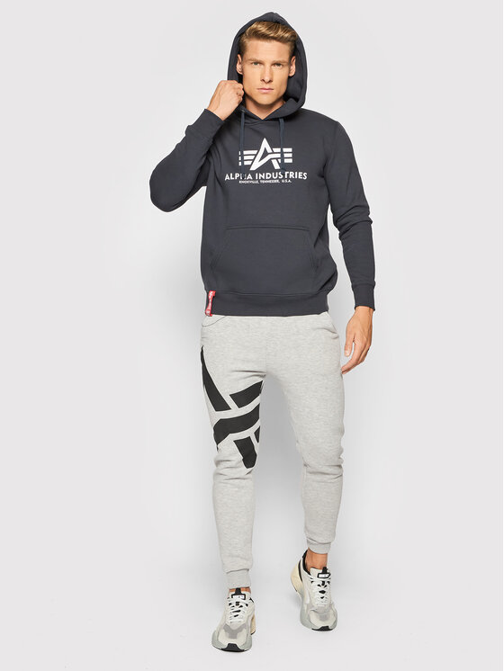 Alpha Industries Alpha Industries Pulóver Basic 178312 Sötétkék Regular Fit