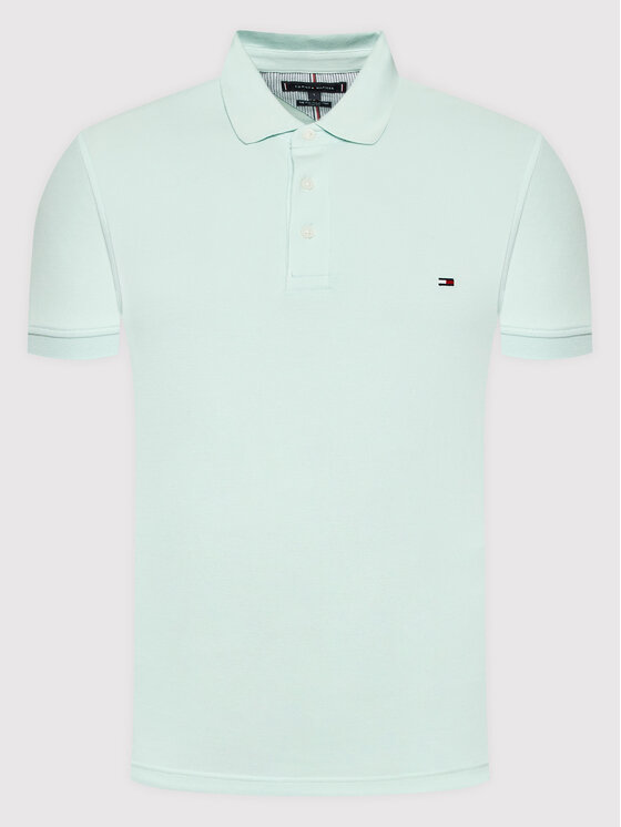 Tommy Hilfiger Polo 1985 Mw0mw17771 Zielony Slim Fit Modivo Pl