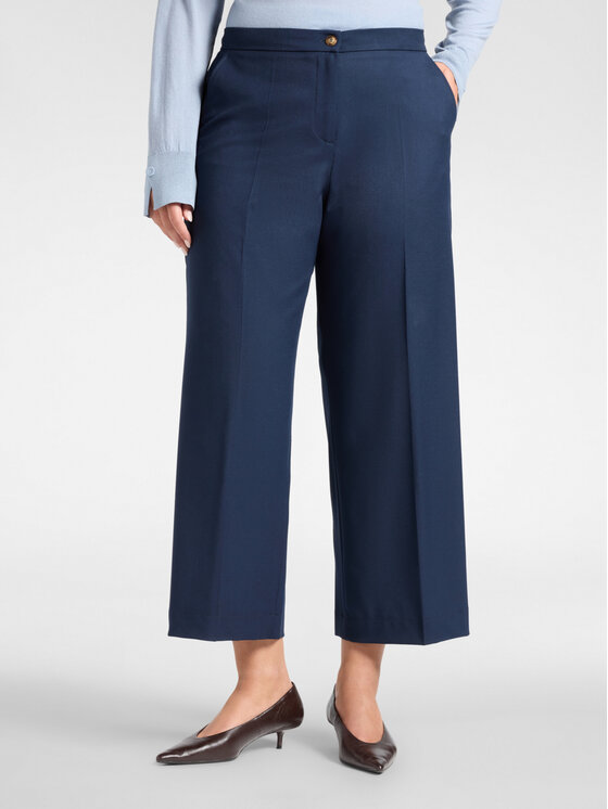 Elena Mirò Elena Mirò Pantaloni di tessuto P057P000585N034 Blu Regular Fit