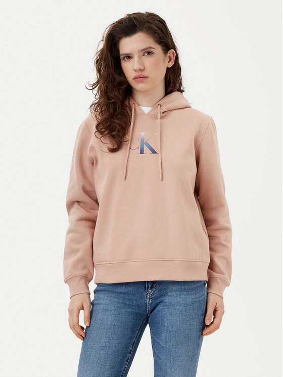 Calvin Klein Jeans Calvin Klein Jeans Bluză Gradient J20J224721 Portocaliu Regular Fit