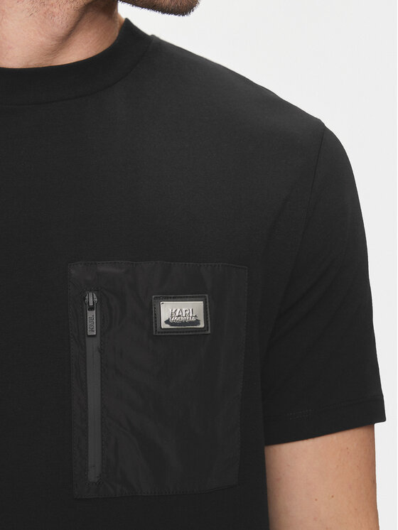 KARL LAGERFELD KARL LAGERFELD T-Shirt 755085 542221 Černá Regular Fit
