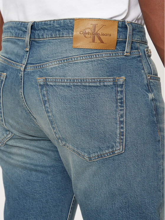 Calvin Klein Jeans Calvin Klein Jeans Traperice J30J326361 Plava Slim Fit