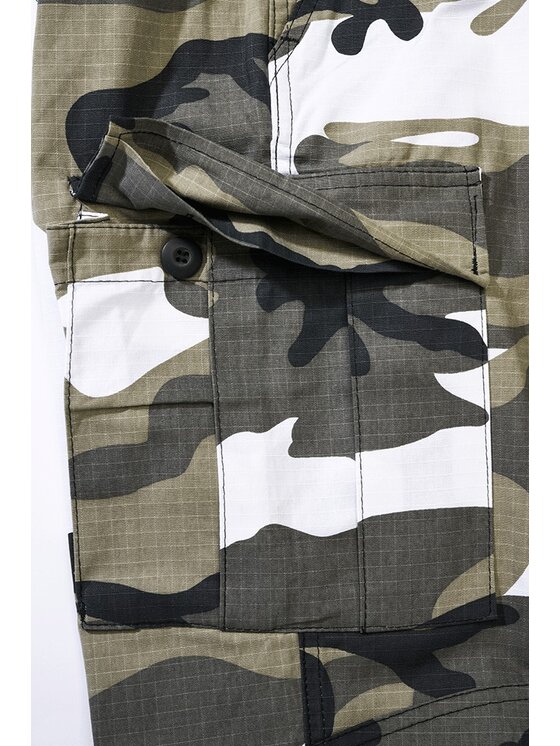 Brandit Brandit Spodnie materiałowe 11007.15 Khaki Cargo Fit