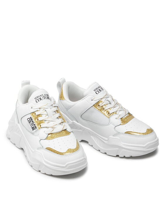 Versace Jeans Couture Versace Jeans Couture Sneakersy 72VA3SC2 Biela