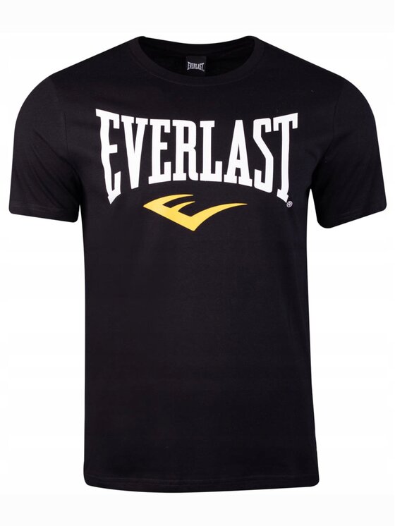 Everlast Everlast T-Shirt 37M290J86 Czarny Standard Fit