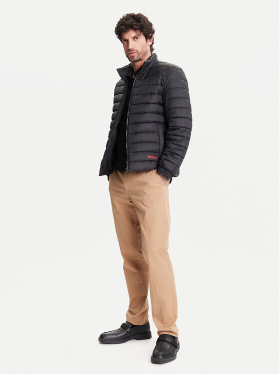 HUGO HUGO Демісезонна куртка 50544999 Чорний Regular Fit