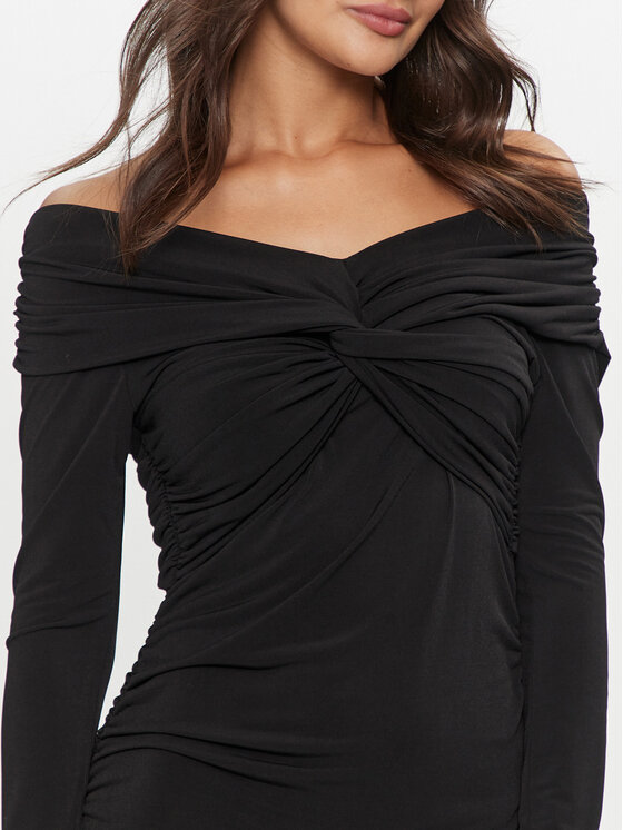 ViCOLO ViCOLO Abendkleid TS0240 Schwarz Slim Fit