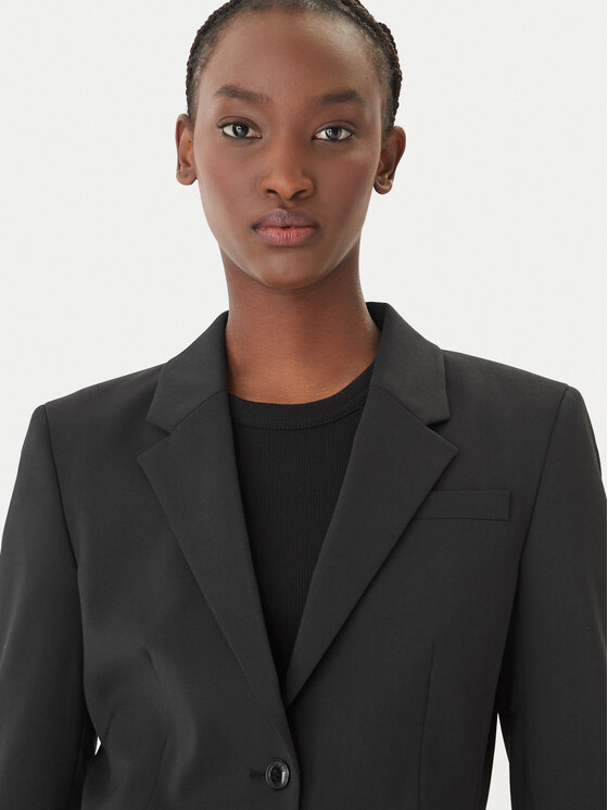 HUGO HUGO Suknjič Aredana 50516131 Črna Slim Fit