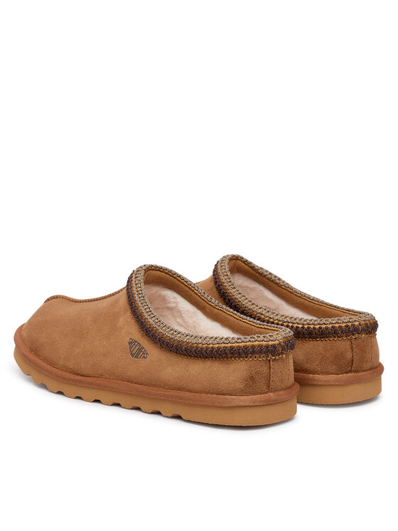 Skechers Skechers Παντόφλες Σπιτιού Renten - Ulrich 205605/TAN Καφέ