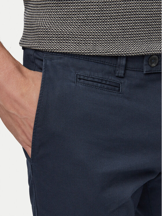Bugatti Bugatti Chinos 4130-16370E Dunkelblau Regular Fit