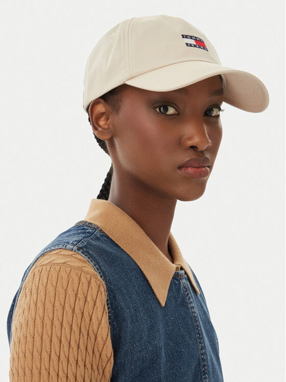 Tommy Jeans Tommy Jeans Šilterica Tjw Heritage Core 5 Panel Cap AW0AW16991 Bež