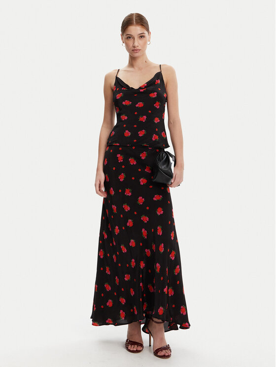 BARDOT BARDOT Marškinėliai 59752TB2 Juoda Slim Fit