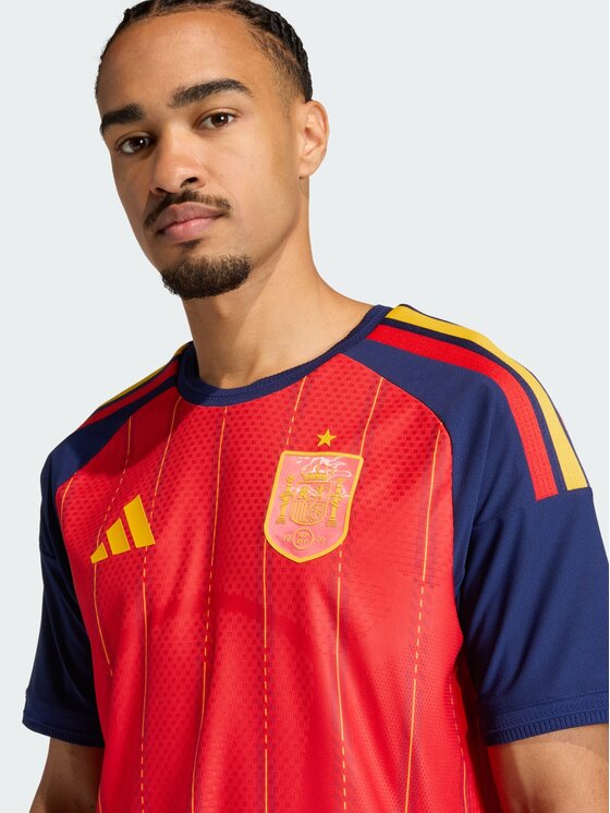 adidas adidas Koszulka techniczna Spain 26 Home Authentic Jersey Czerwony Slim Fit