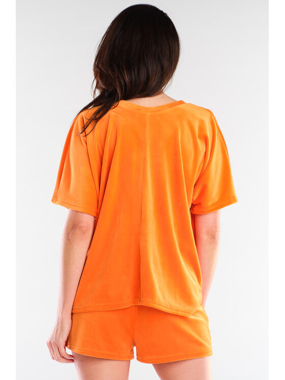 Awama Awama Szorty A418 Pomarańczowy Basic Fit