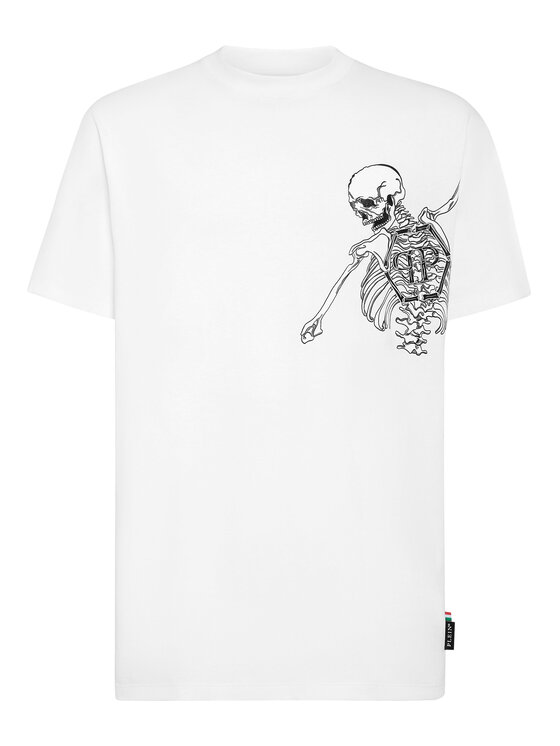 PHILIPP PLEIN PHILIPP PLEIN T-Shirt 4063 Bílá Regular Fit