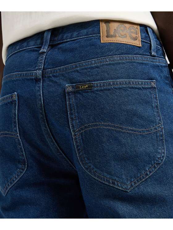 Lee Lee Jeansy West Niebieski Loose Fit