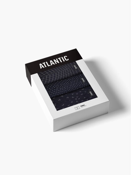Atlantic Atlantic Bokserki classic star Granatowy