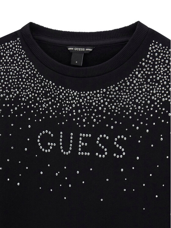 Guess Guess Суитшърт J6BQ02 K6084 Черен Relaxed Fit