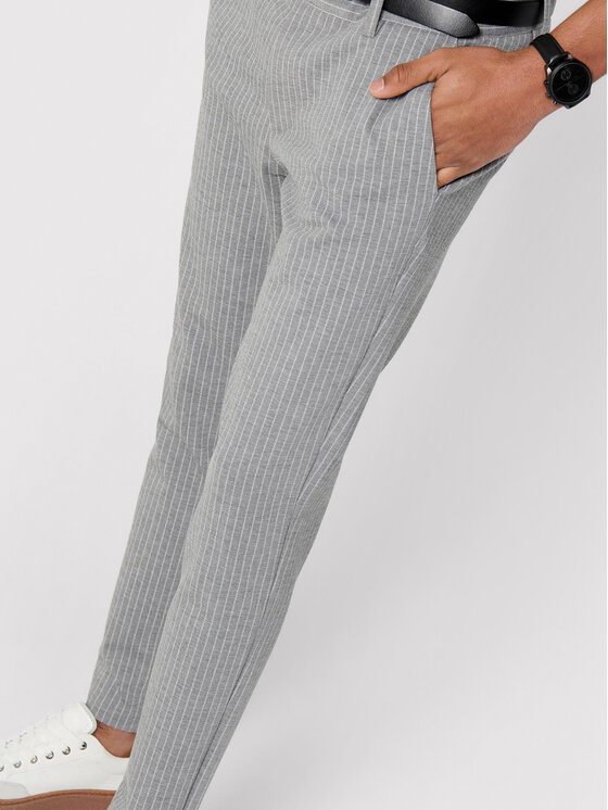 Only & Sons Only & Sons Chinosy Mark 22013727 Szary Slim Fit