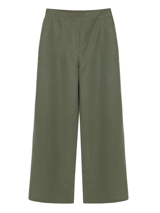 TATUUM TATUUM Spodnie materiałowe NERAKA 1 Zielony Loose Fit
