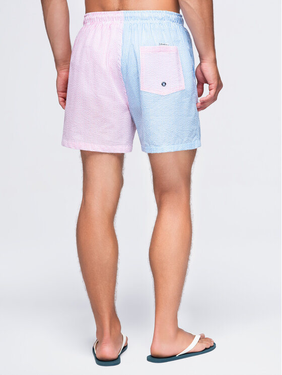 Ombre Ombre Szorty kąpielowe OM-SRSS-0215 Kolorowy Regular Fit