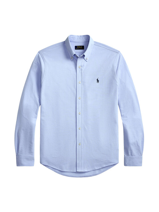 Polo Ralph Lauren Polo Ralph Lauren Риза 710654408505 Светлосин Regular Fit