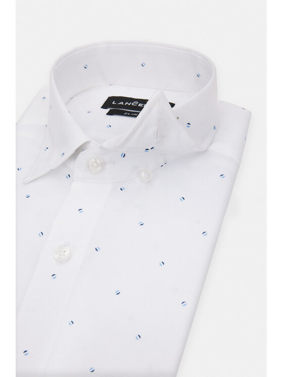 Lancerto Lancerto Koszula Carrie KO073123000049 Biały Slim Fit